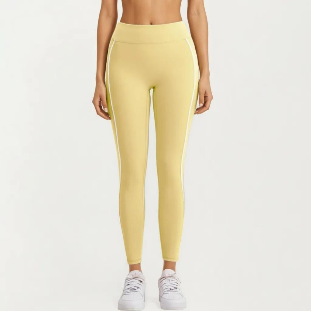 Anna-Kaci Women's Athletic Leggings with Side Pocket Stretch Workout Running Yoga Pants for Training