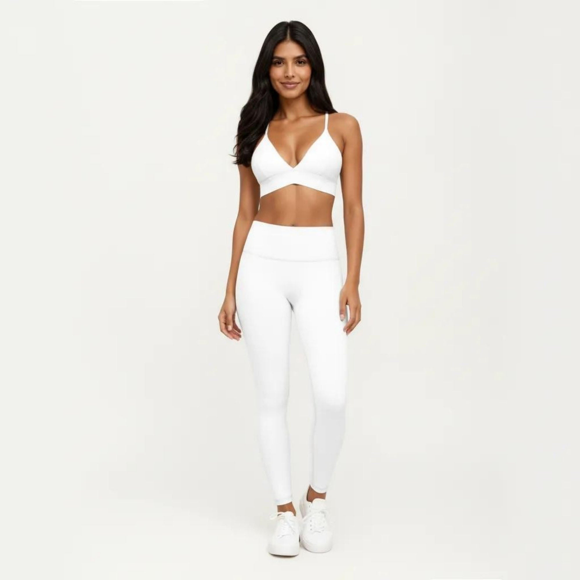 Anna-Kaci Women's Crisscross Back Sports Bra with Adjustable Straps Stretch Support Athletic Workout Bra