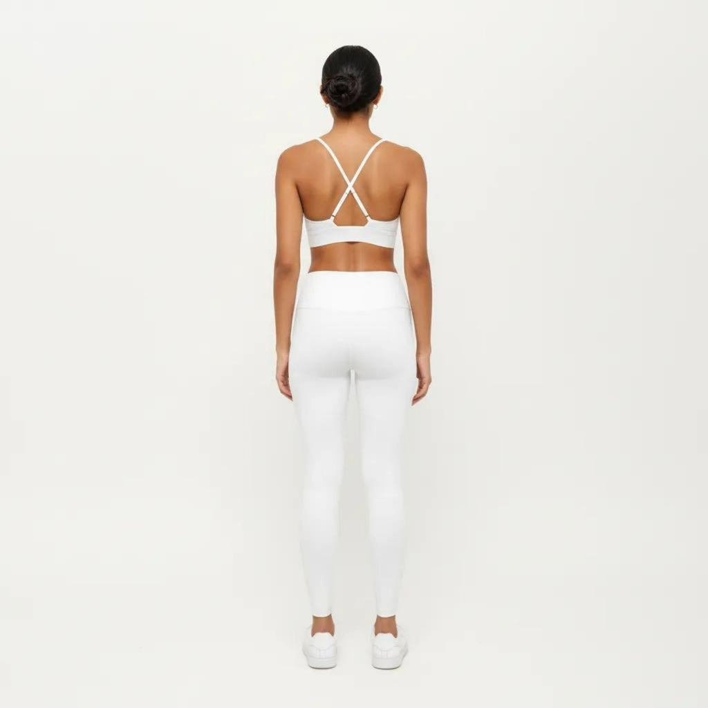 Anna-Kaci Women's Crisscross Back Sports Bra with Adjustable Straps Stretch Support Athletic Workout Bra