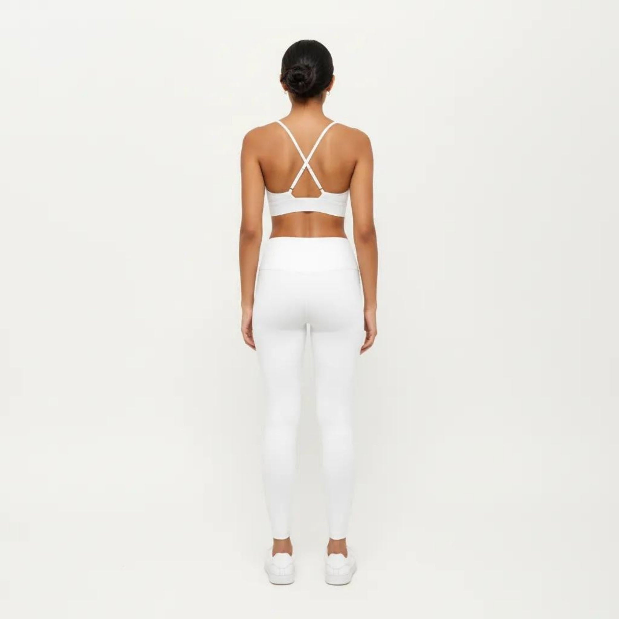Anna-Kaci Women's Crisscross Back Sports Bra with Adjustable Straps Stretch Support Athletic Workout Bra