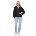 Oversized Zip Up Fleece Hoodie Sweatshirt with Pockets