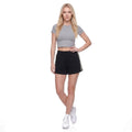 Contrast Stripe Fleece Sweat Shorts with Pockets