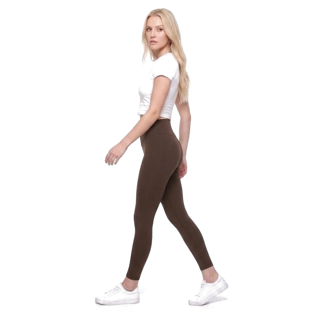 High Waisted Crossover Leggings