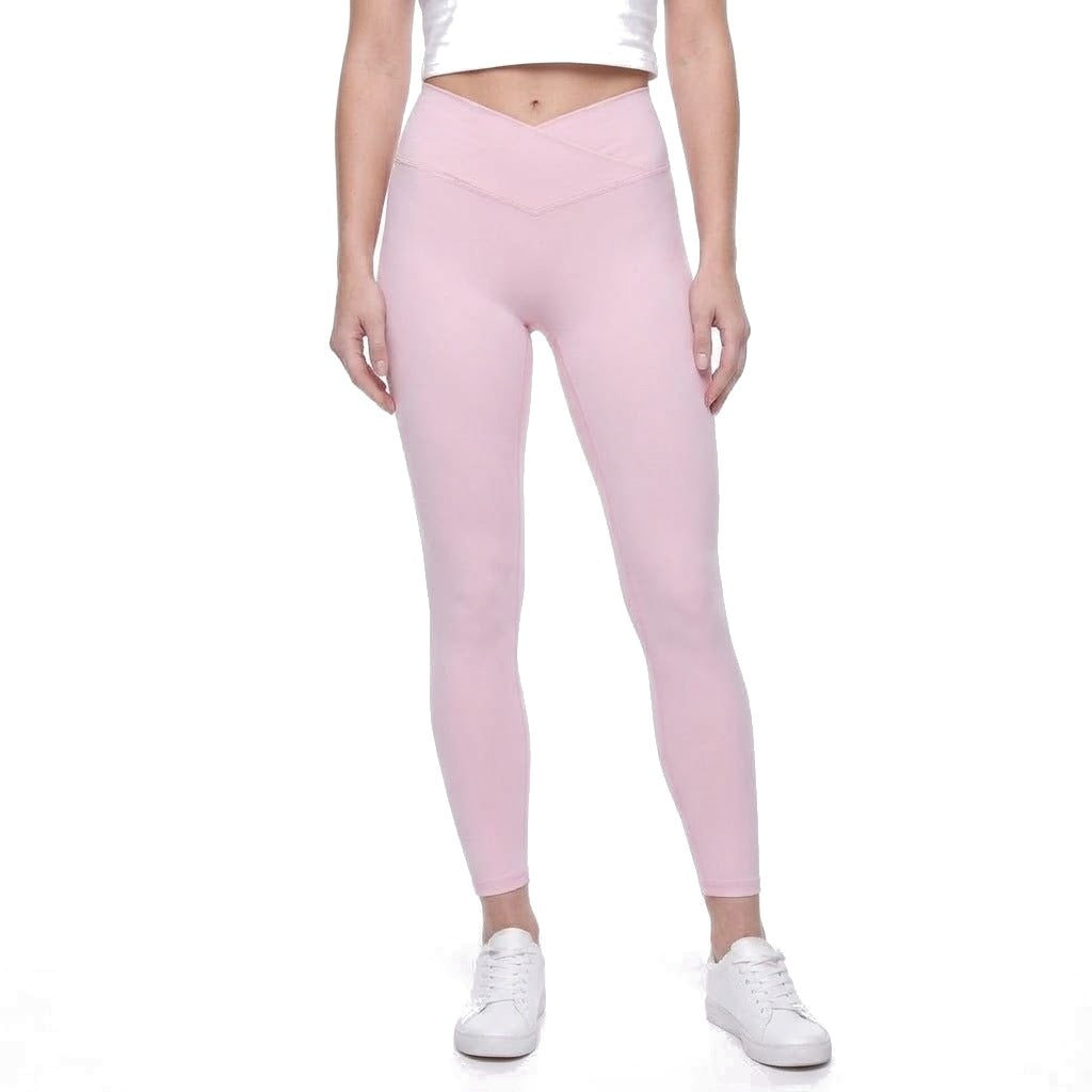 High Waisted Crossover Leggings
