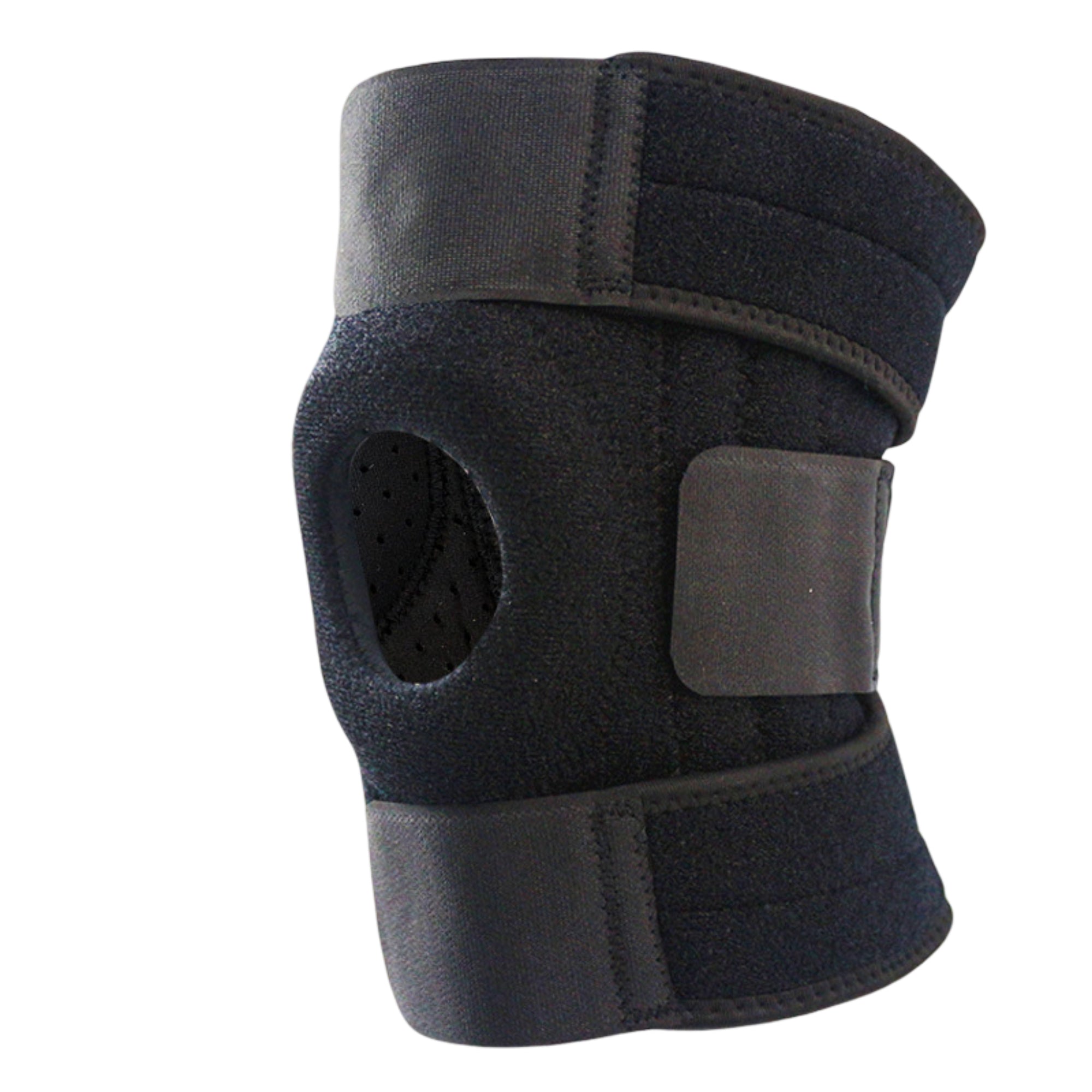 Anna-Kaci 1 Pc Adjustable Knee Support Brace with Open Patella Design and Reinforced Stabilizer Pad