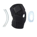 Anna-Kaci 1 Pc Sports Knee Support Brace with Side Stabilizer Springs and Gel Patella Ring Compression Wrap