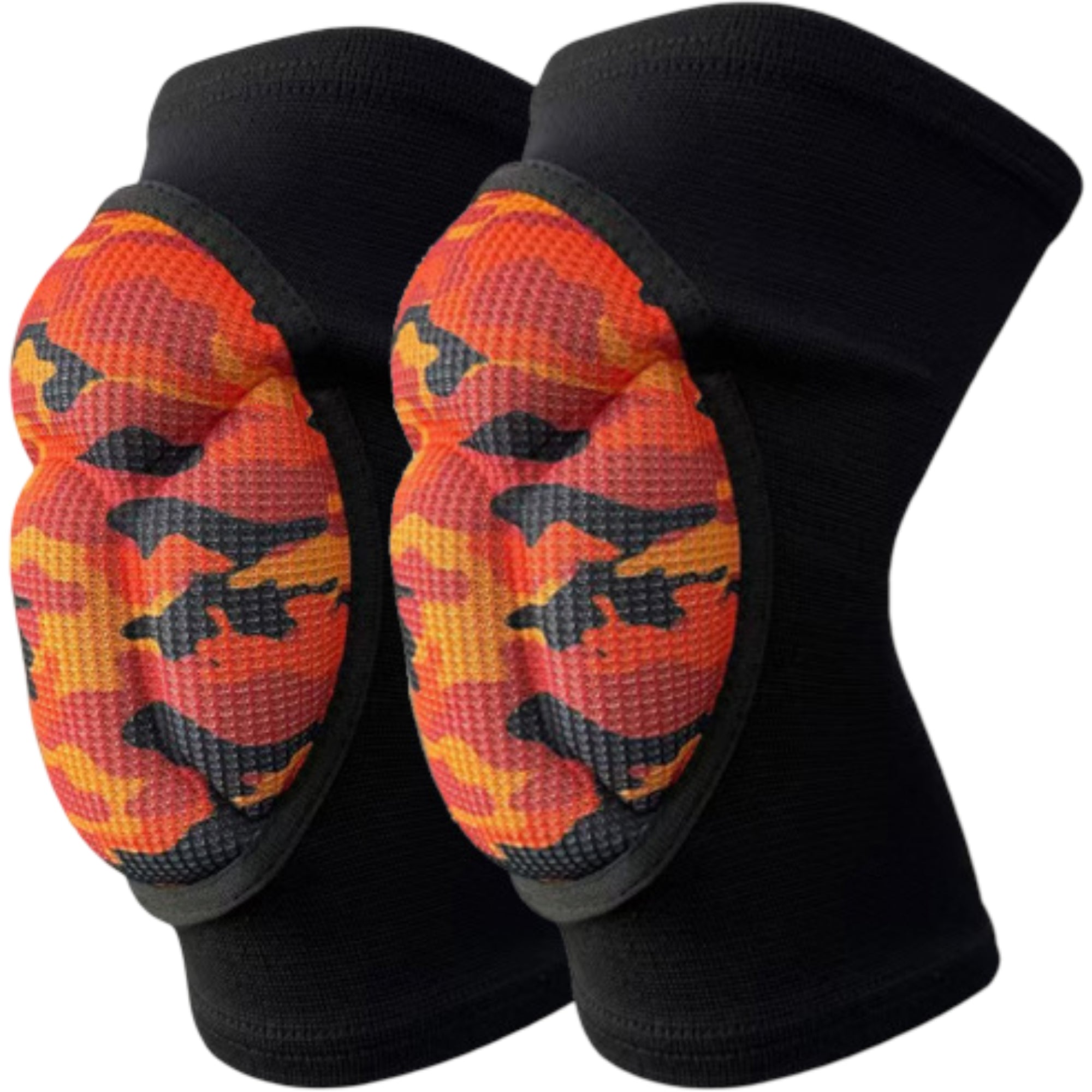 Anna-Kaci 2 Pc Volleyball Knee Pads with Thick Shock Absorbing Cushion and Stretch Compression Sleeve Fit
