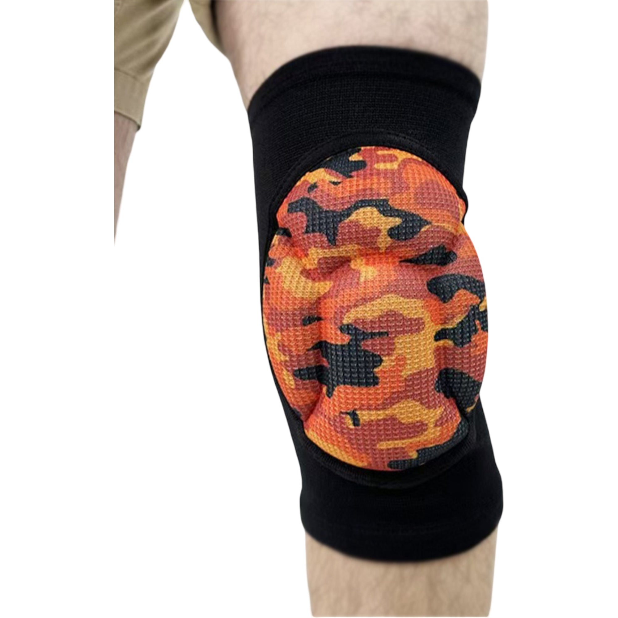 Anna-Kaci 2 Pc Volleyball Knee Pads with Thick Shock Absorbing Cushion and Stretch Compression Sleeve Fit