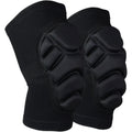 Anna-Kaci Volleyball Knee Pads 2 Pc with Thick Shock Absorbing Cushion and Stretch Compression Sleeve Fit