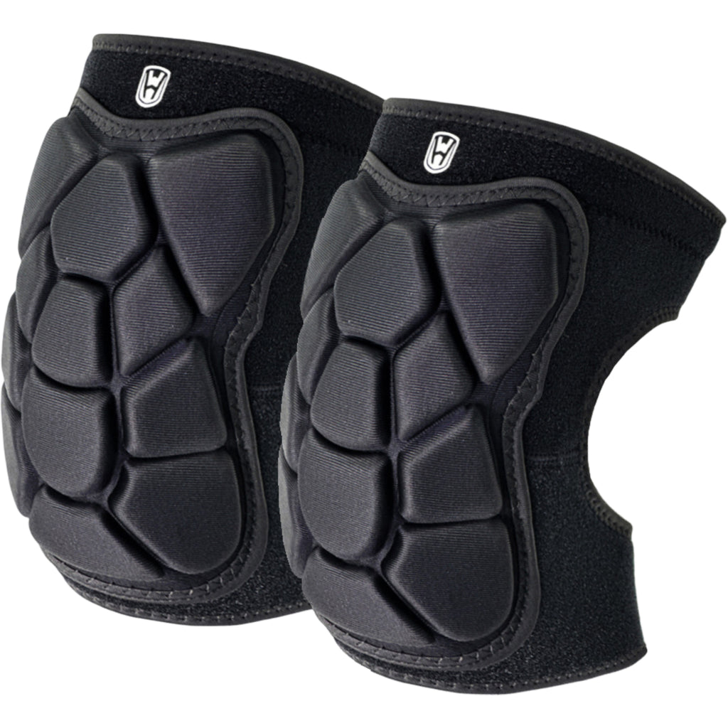 Anna-Kaci Workout Knee Pads 2 Pc with Shock Absorbing Cushion and Stretch Compression Sleeve Support