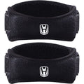 Anna-Kaci Patella Tendon Knee Straps 2 Pc with Adjustable Compression and Non Slip Support