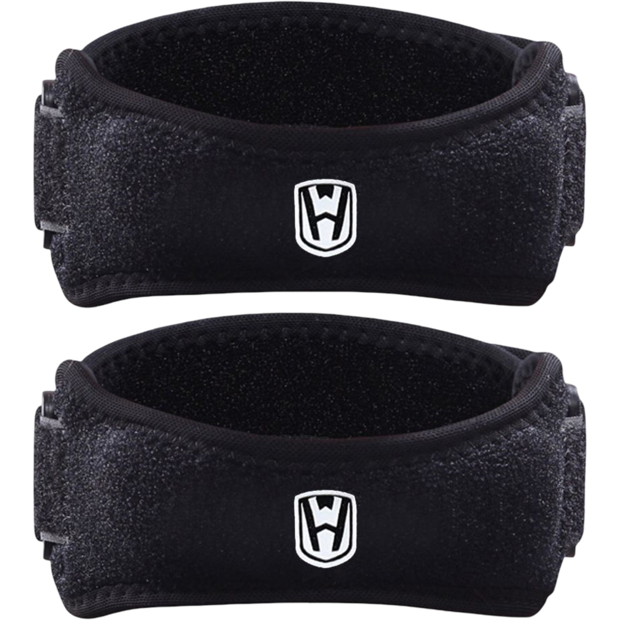 Anna-Kaci Patella Tendon Knee Straps 2 Pc with Adjustable Compression and Non Slip Support
