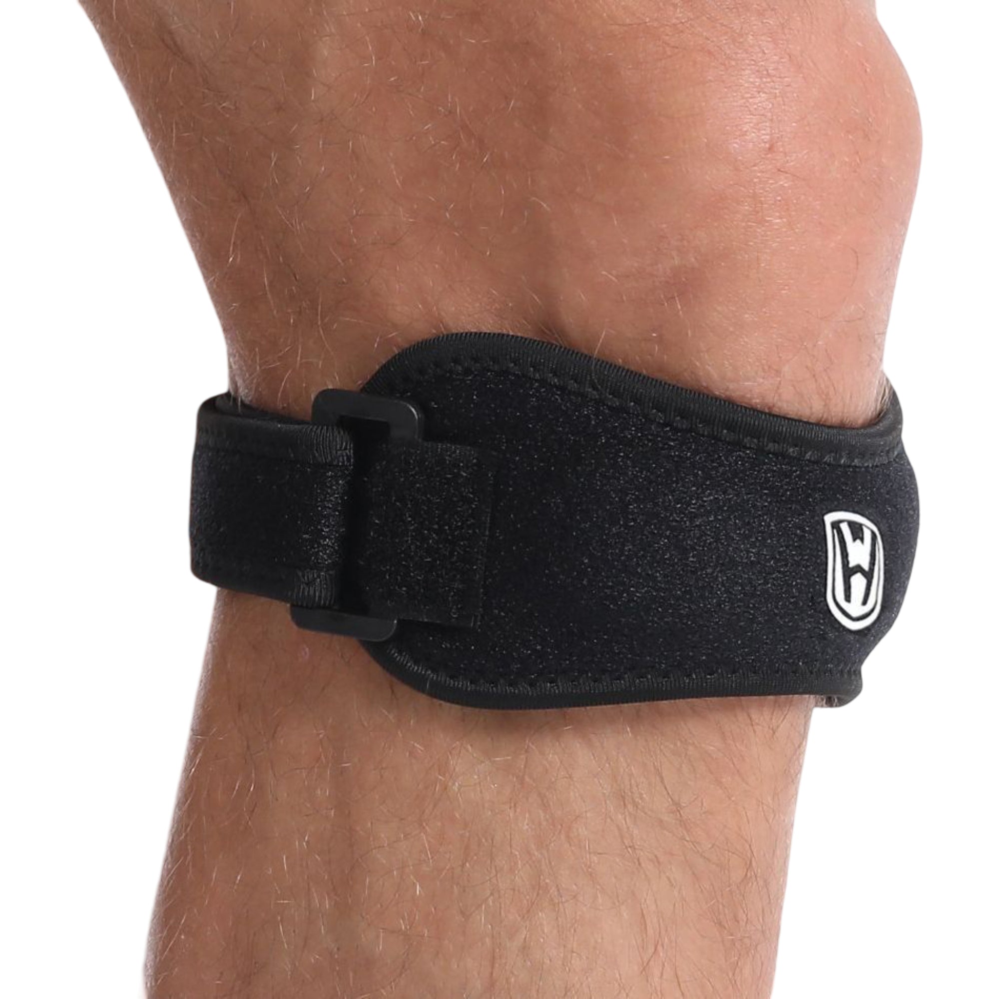 Anna-Kaci Patella Tendon Knee Straps 2 Pc with Adjustable Compression and Non Slip Support