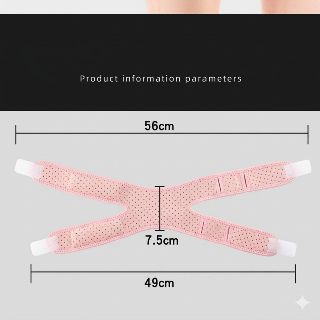 Anna-Kaci Adjustable Patella Knee Strap 1 Pc with Dual Band Compression Support for Running and Workouts