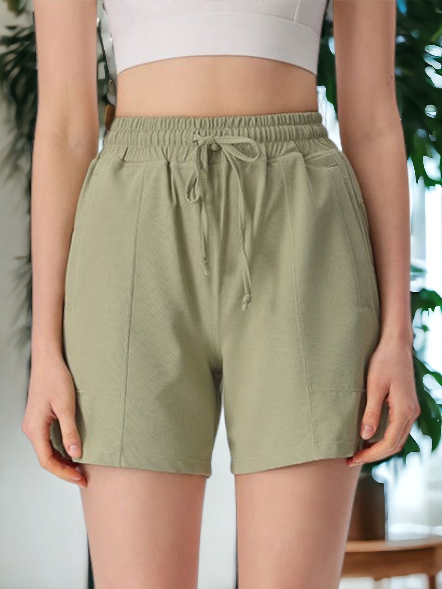 Pantalones cortos de yoga de una sola capa, transpirables y de secado rápido