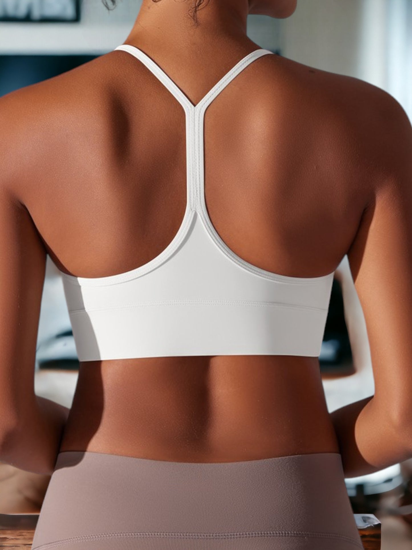 Sujetador deportivo para yoga con espalda en forma de I