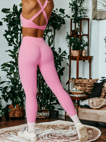 Traje de fitness ajustado y de secado rápido para adelgazar la espalda