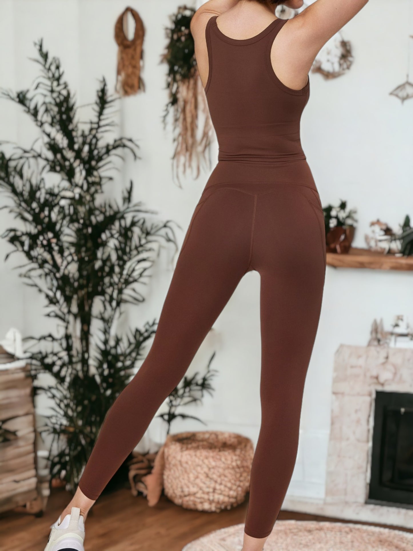 Pantalones de yoga ajustados para fitness