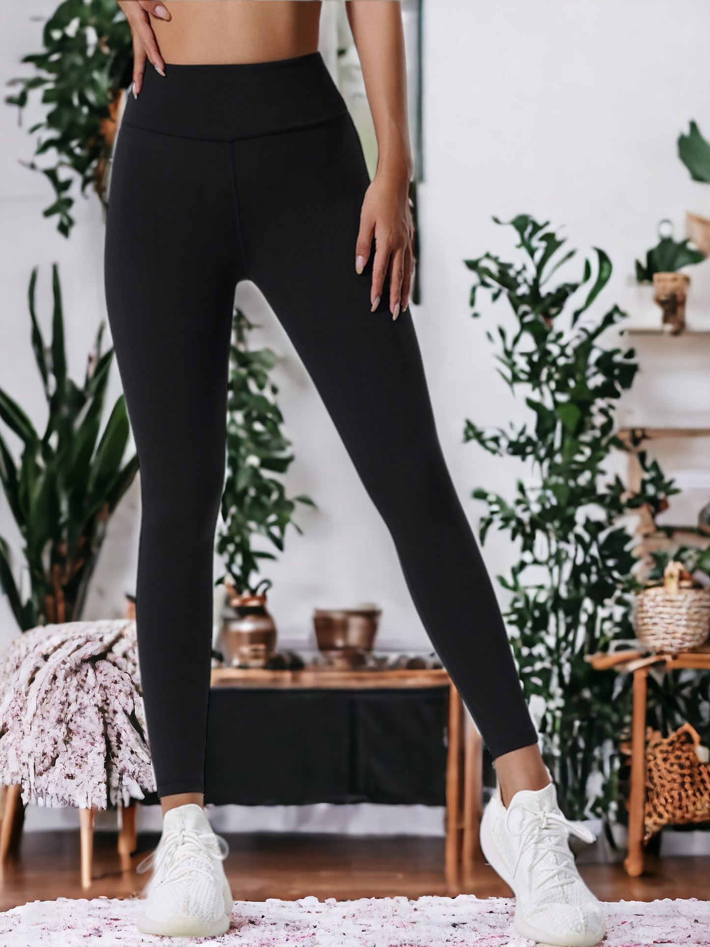 Pantalones de yoga de cintura alta que realzan los glúteos