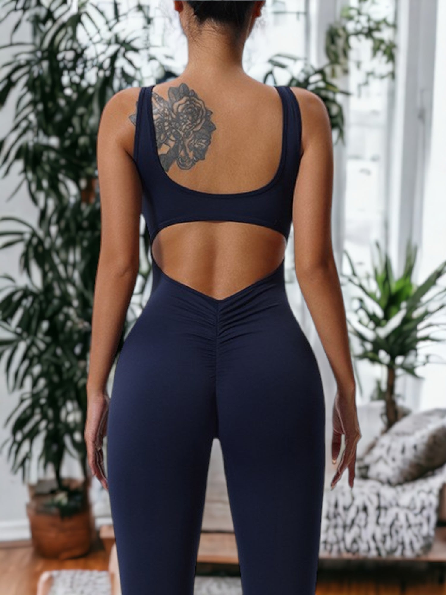 Mono deportivo de una pieza para fitness