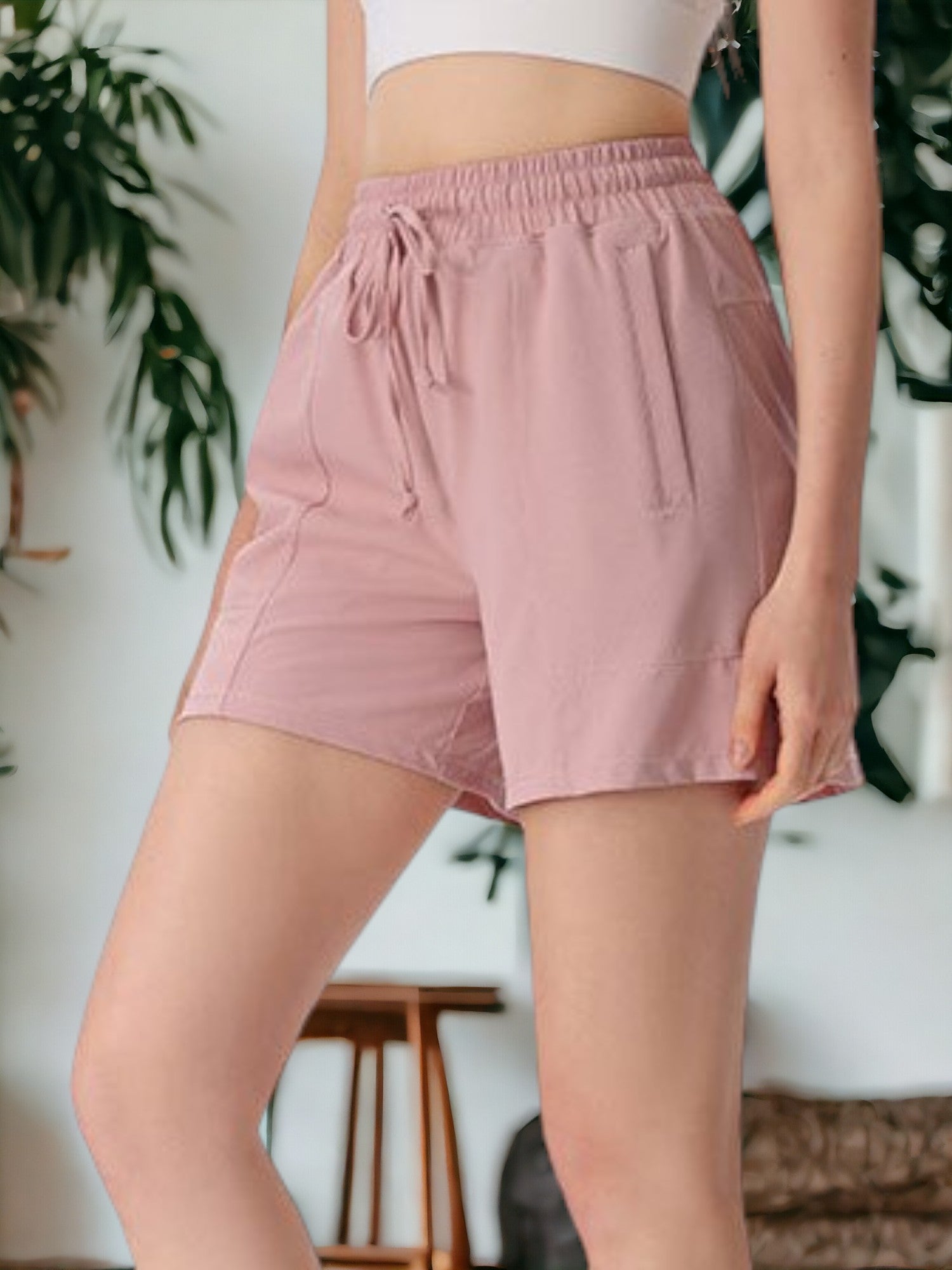 Pantalones cortos de yoga de una sola capa, transpirables y de secado rápido