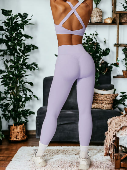 Traje de fitness ajustado y de secado rápido para adelgazar la espalda