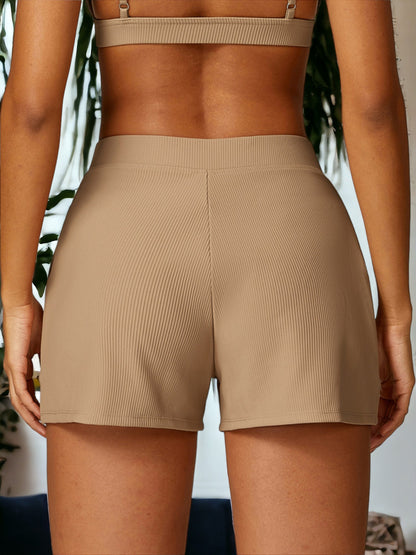 Threaded Quick-Drying  Running And Fitness Yoga Shorts