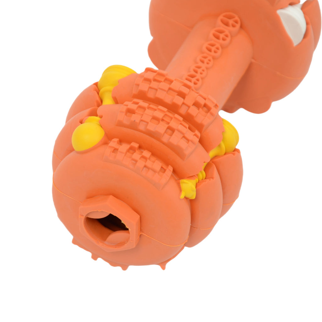 Alilang Dog Chew Toys for Aggressive Chewers Tough Durable Indestructible Dumbbell Toy for Large Medium Dogs