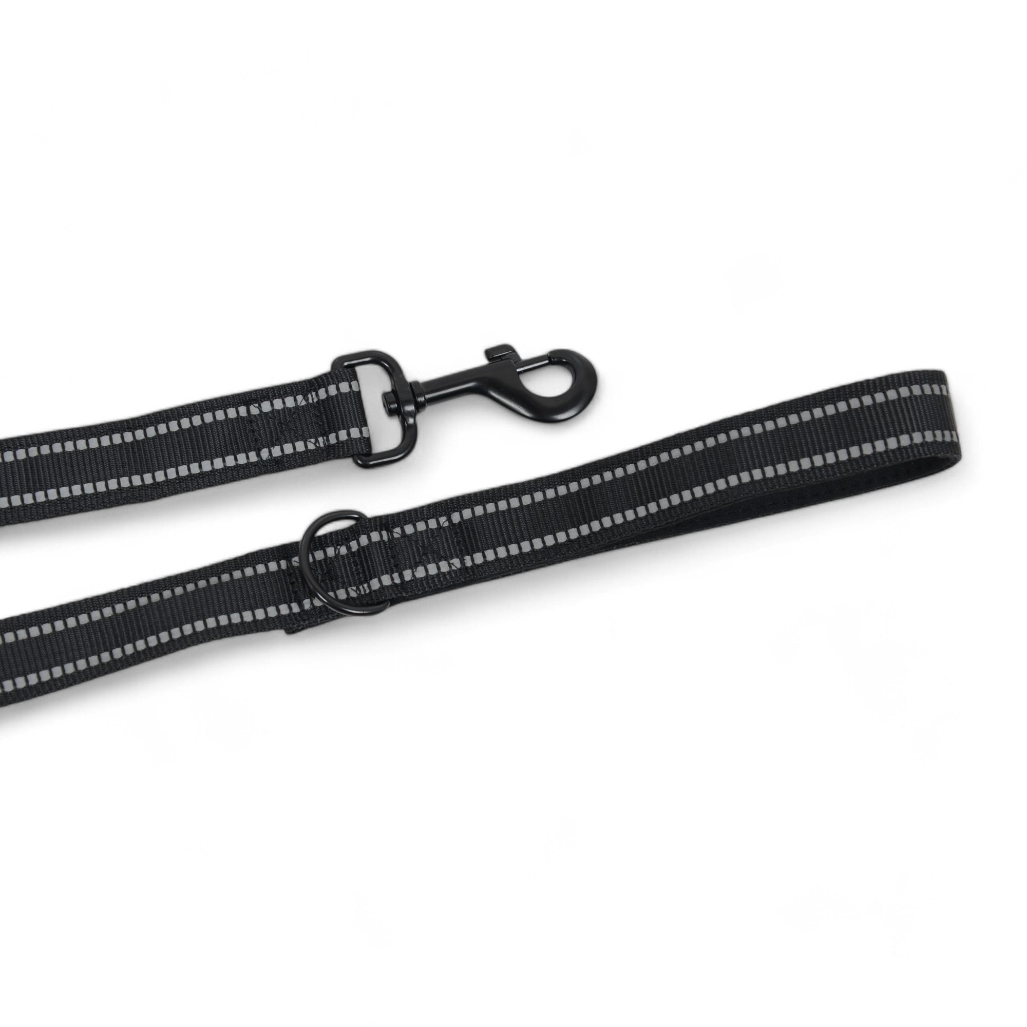 Alilang Reflective Dog Leash with Double Handle for Training and Control - Heavy Duty Nylon, 6ft Long, Soft Padded Grips for Comfort