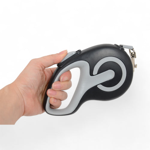 Alilang Retractable Dog Leash with Easy One-Button Brake and Lock - 16ft Strong Nylon Tape, Ergonomic Anti-Slip Handle for Comfortable Grip