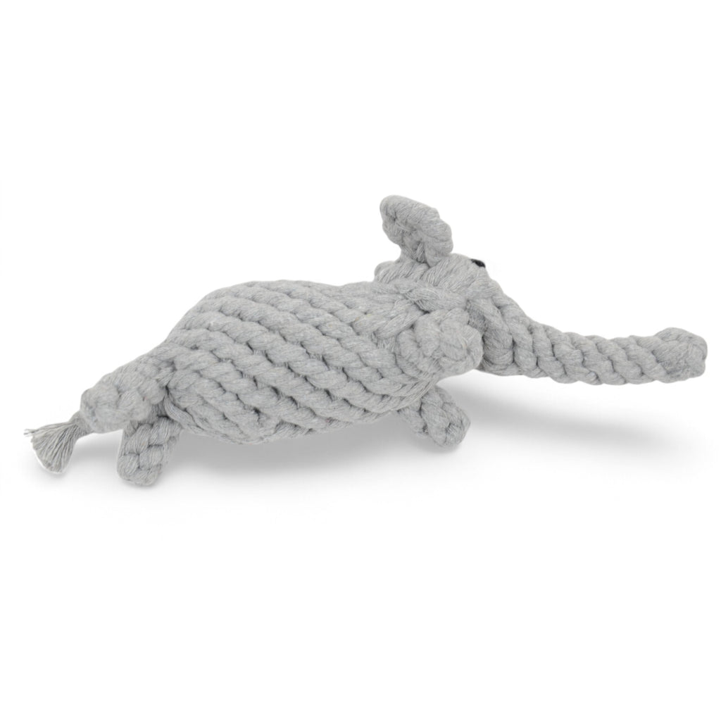 Durable Dog Rope Chew Toy for Interactive Play, Fun for Small to Medium Dogs, Elephant Design