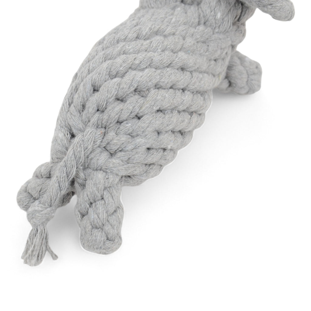 Durable Dog Rope Chew Toy for Interactive Play, Fun for Small to Medium Dogs, Elephant Design