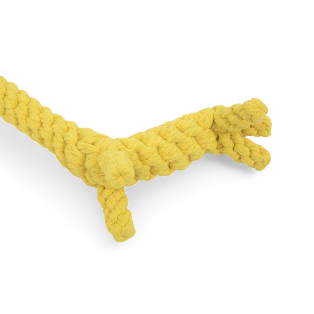 Durable Dog Rope Chew Toy for Interactive Play, Fun for Small to Medium Dogs, Elephant Design