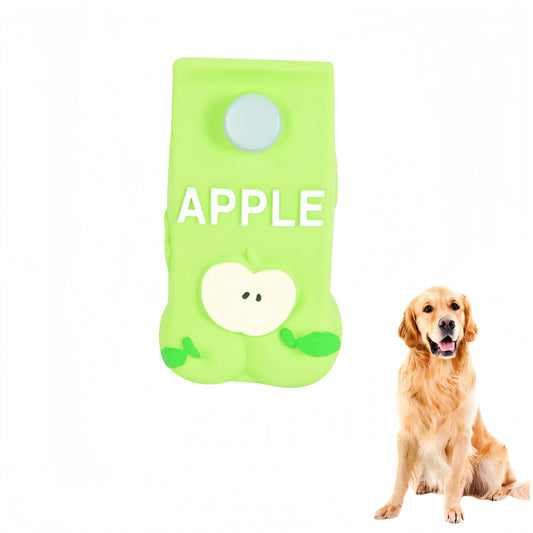 Alilang Squeaky Dog Toy Apple Grape or Orange Shapes Durable Safe & Fun for Chewing and Play