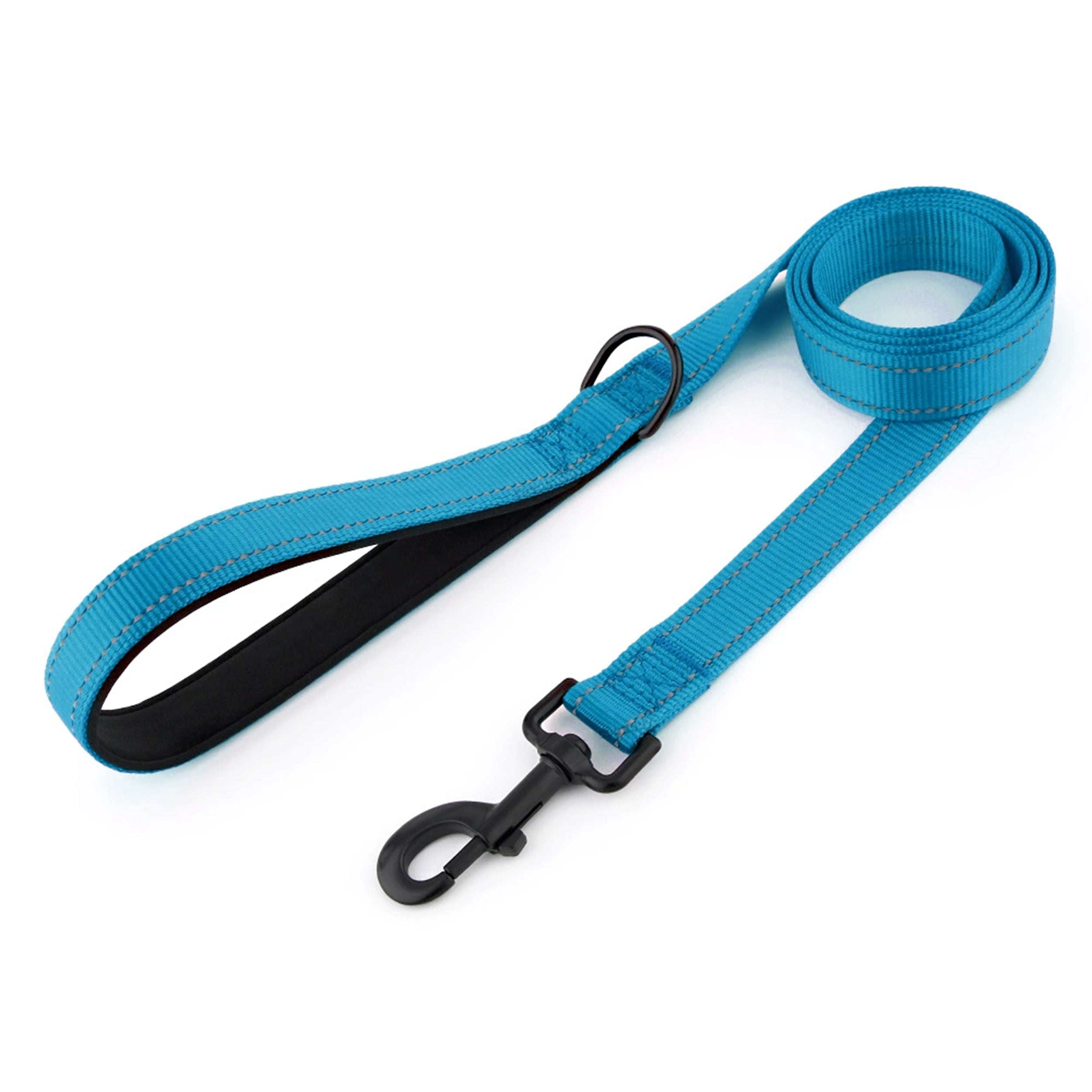 Anna-Kaci Dog Leash Comfort Reflective Nylon Pet Training Leash with Padded Handle 4ft and 5ft