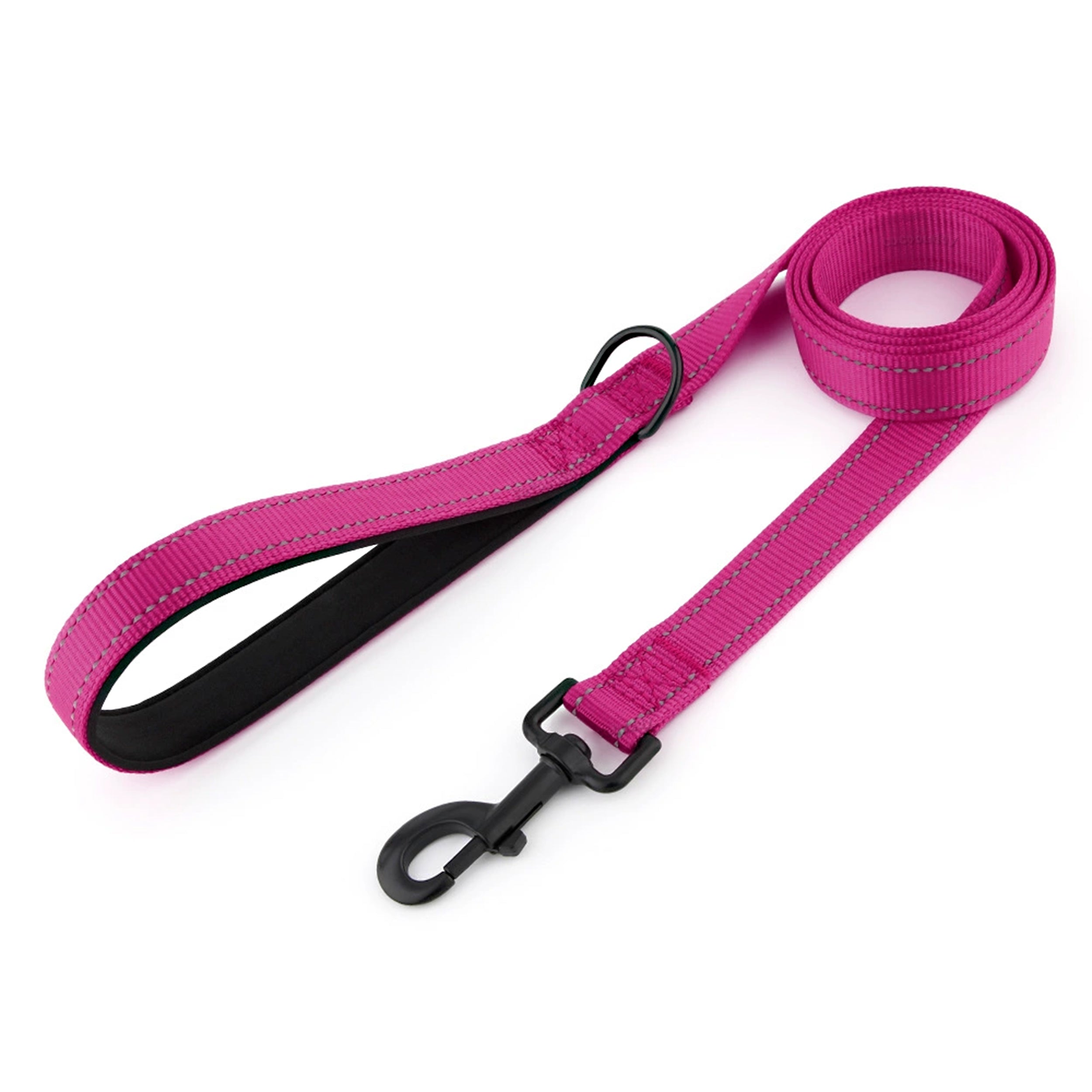 Anna-Kaci Dog Leash Comfort Reflective Nylon Pet Training Leash with Padded Handle 4ft and 5ft