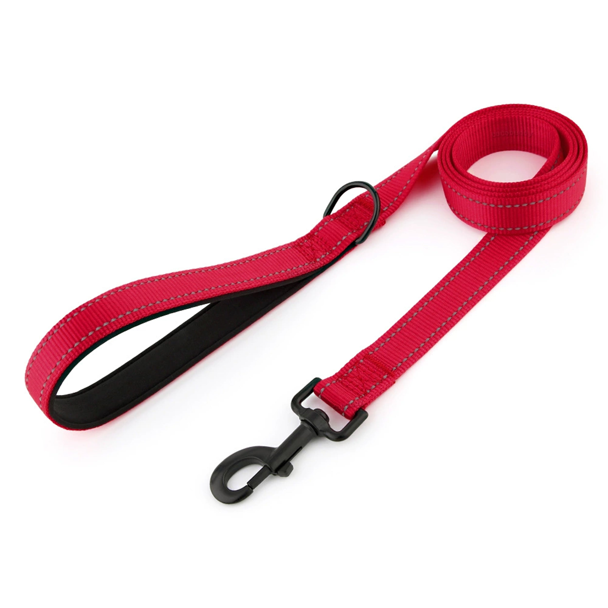 Anna-Kaci Dog Leash Comfort Reflective Nylon Pet Training Leash with Padded Handle 4ft and 5ft