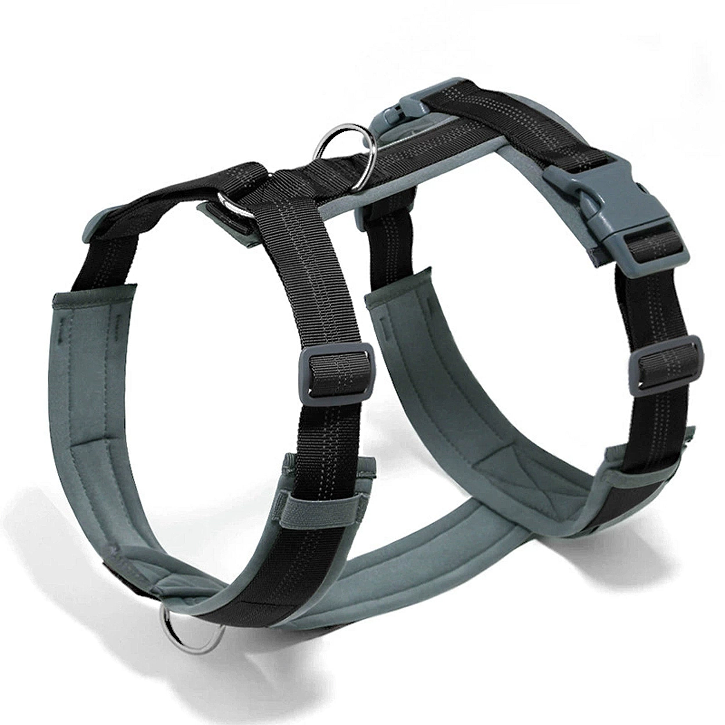 Anna-Kaci No Pull Dog Harness Reflective Adjustable Soft Padded Step-In Pet Harness for All Breeds