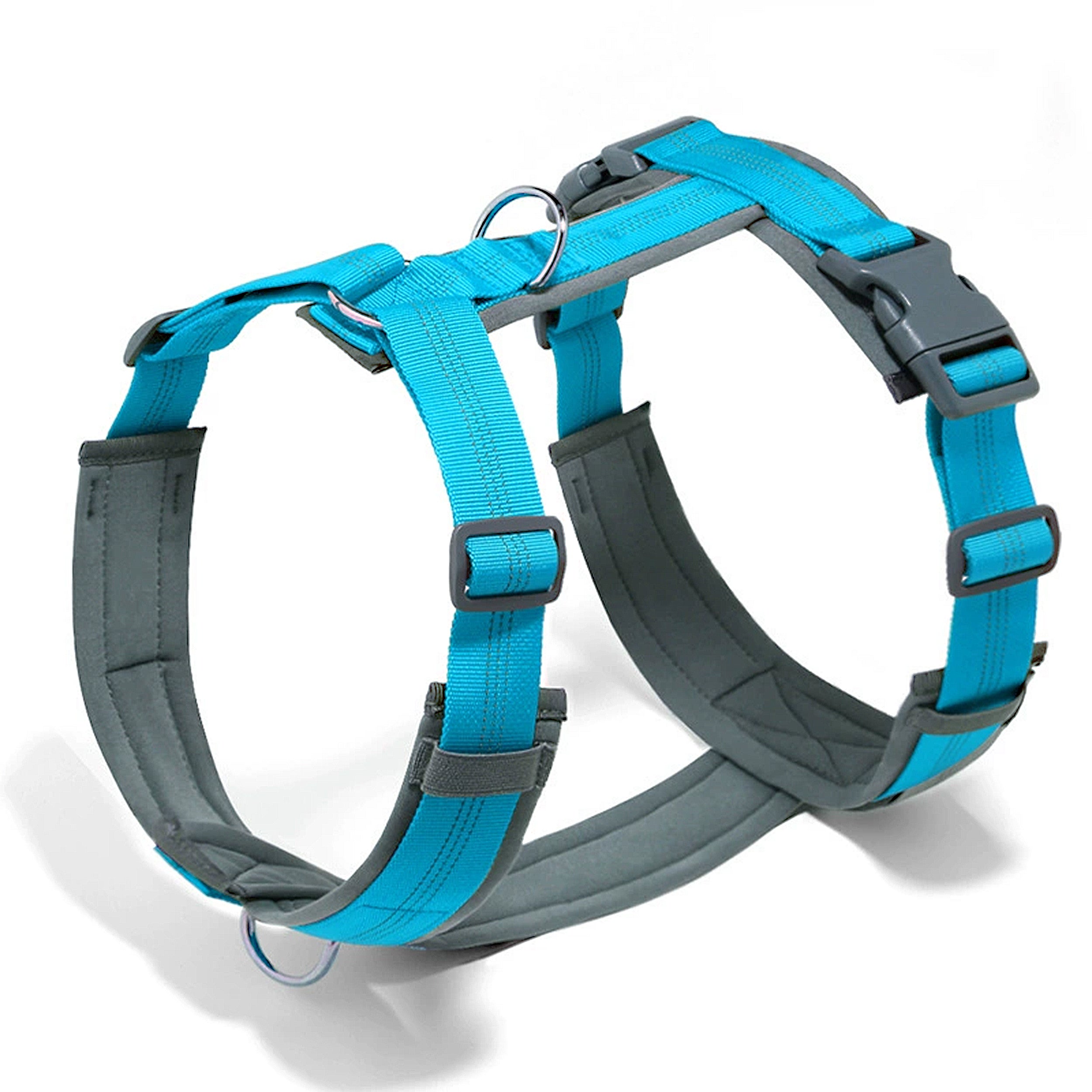 Anna-Kaci No Pull Dog Harness Reflective Adjustable Soft Padded Step-In Pet Harness for All Breeds