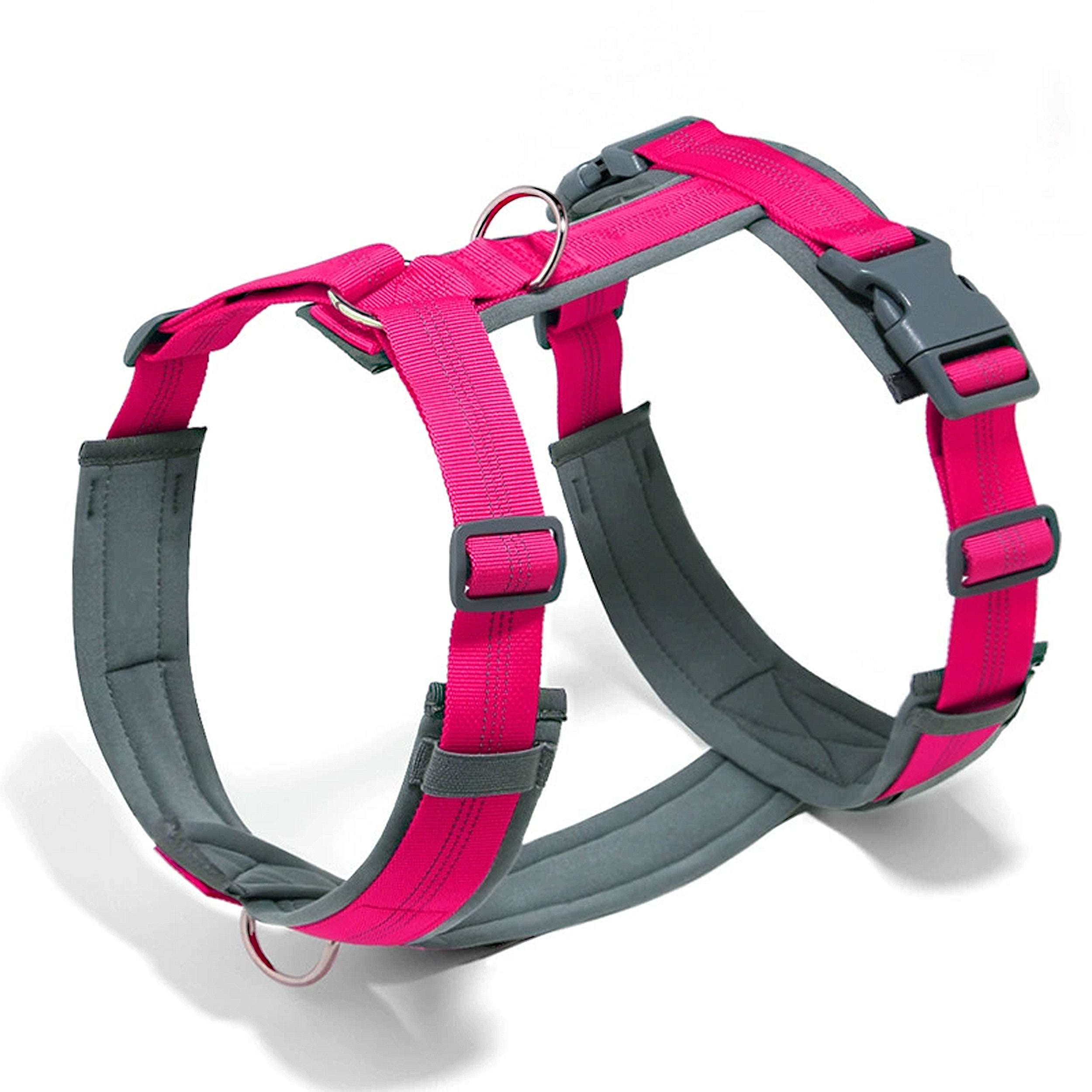Anna-Kaci No Pull Dog Harness Reflective Adjustable Soft Padded Step-In Pet Harness for All Breeds