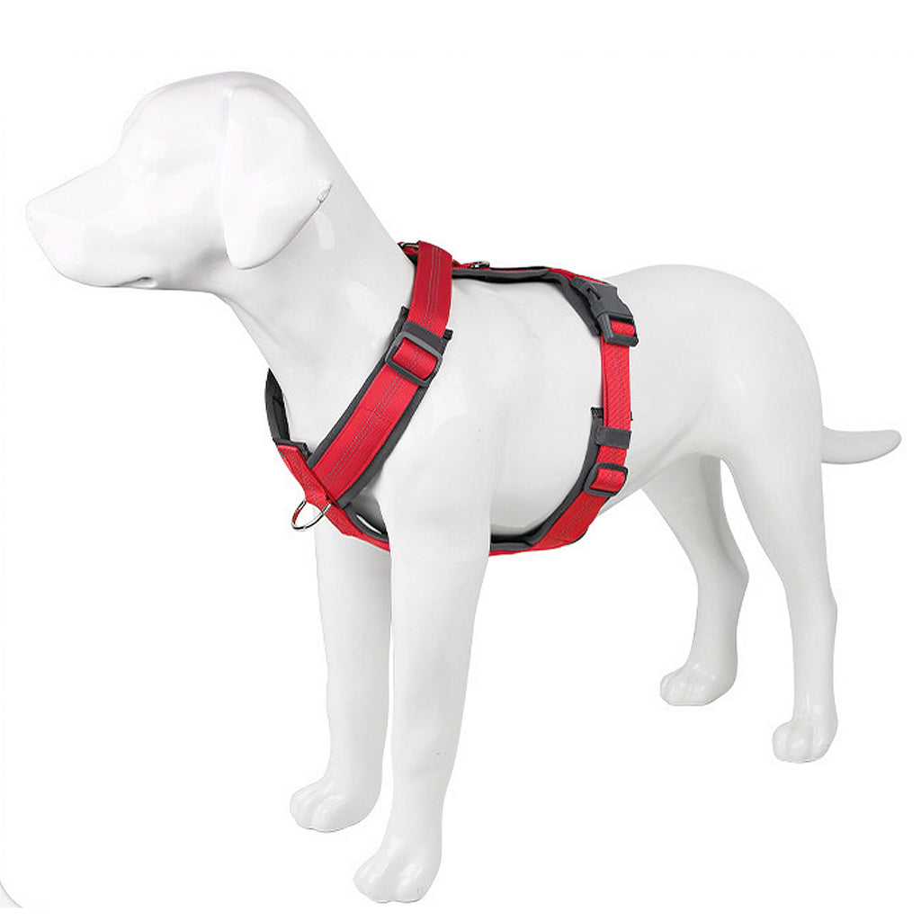 Anna-Kaci No Pull Dog Harness Reflective Adjustable Soft Padded Step-In Pet Harness for All Breeds