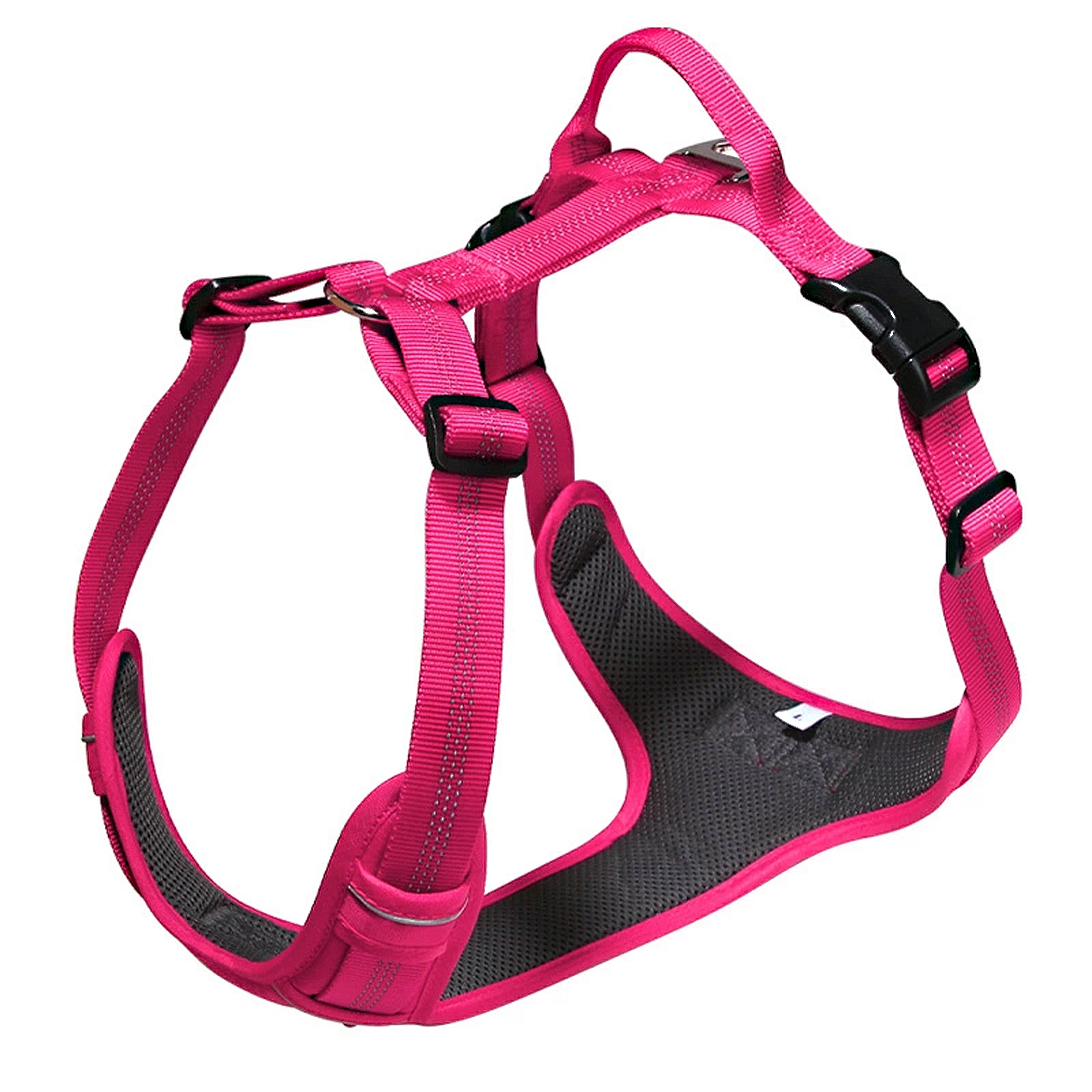Anna-Kaci No Pull Dog Harness Reflective Adjustable Breathable Mesh Padded Pet Harness for All Breeds
