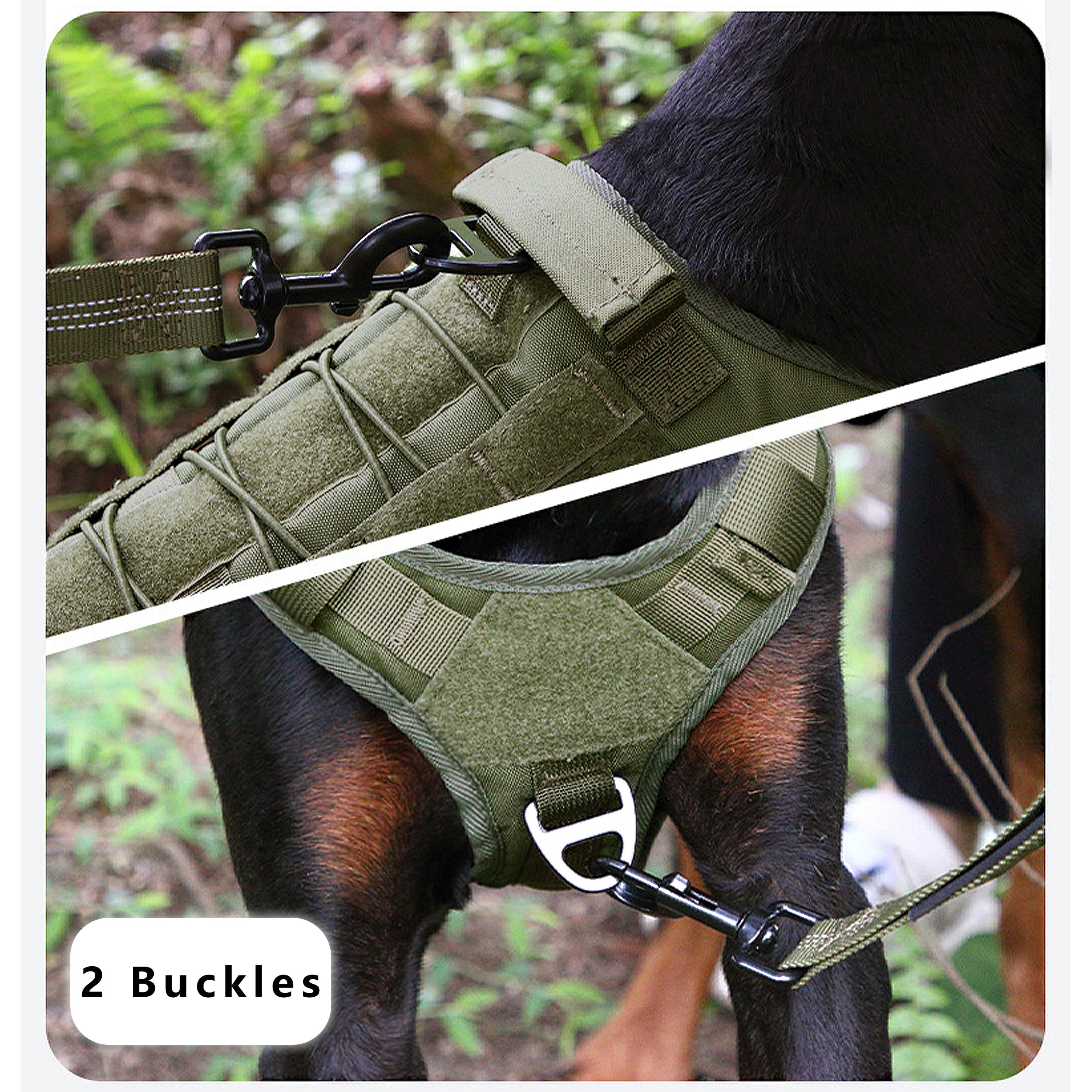 Anna-Kaci Adventure No Pull Dog Harness Adjustable Soft Padded Comfort Pet Harness Outdoors