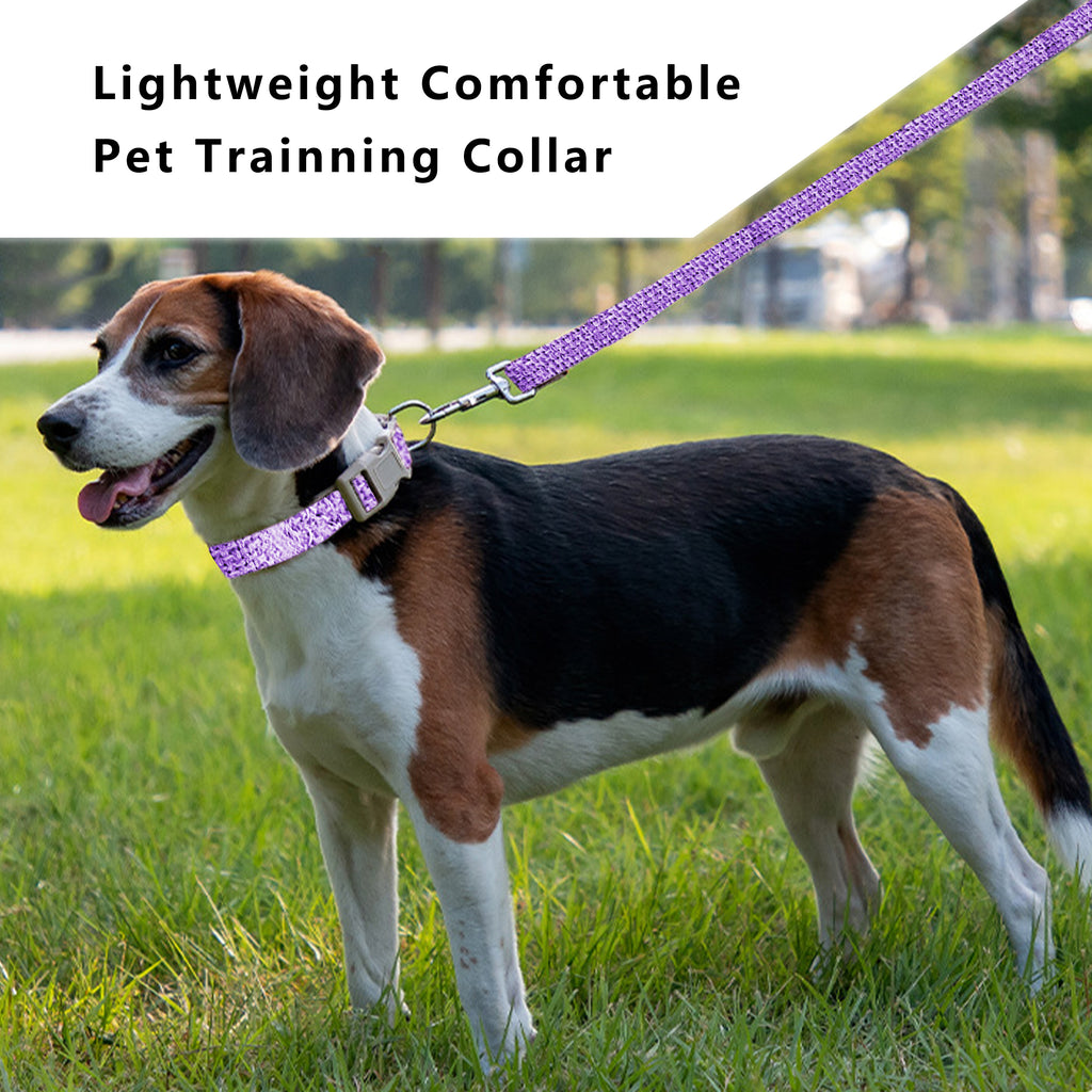 Anna-Kaci Dog Collar Adjustable Lightweight Comfort Cotton-Linen Pet Collars for All Breeds