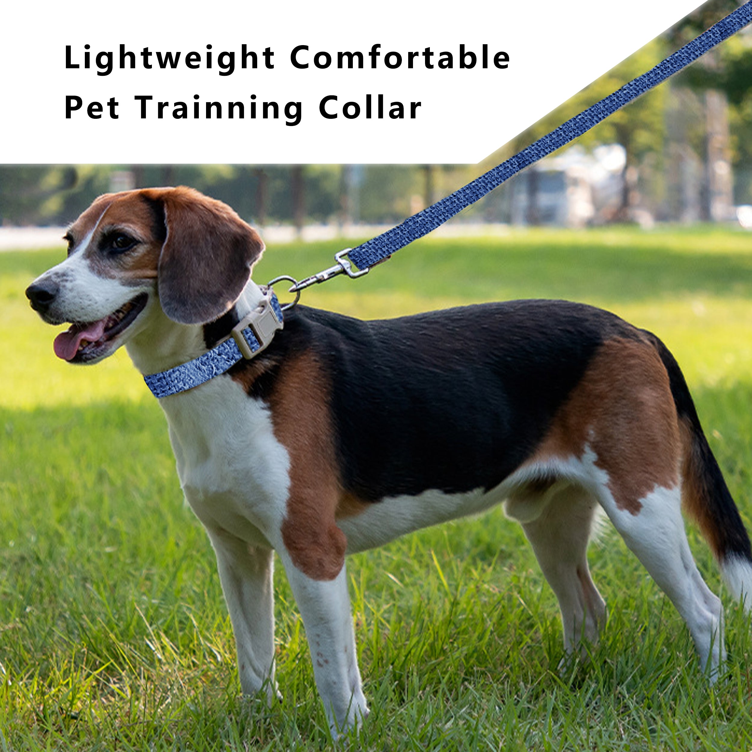 Anna-Kaci Dog Collar Adjustable Lightweight Comfort Cotton-Linen Pet Collars for All Breeds