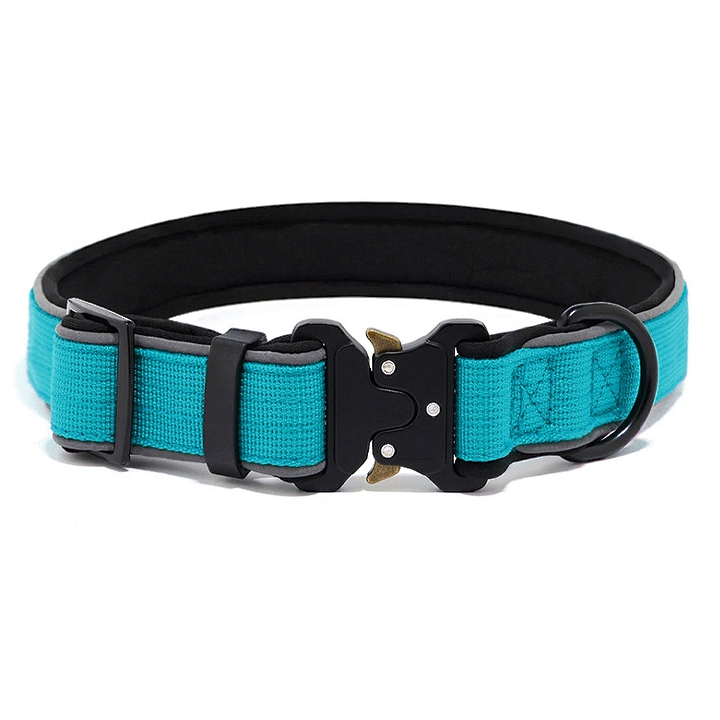Anna-Kaci Dog Collar Reflective Comfort Padded Adjustable Adventure Nylon Pet Collars for All Breeds