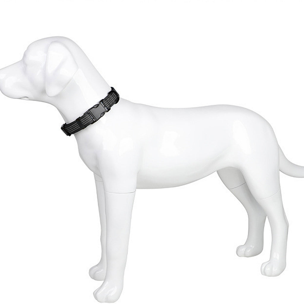 Anna-Kaci Dog Collar Reflective Soft Padded Adjustable Comfort Nylon Collars for All Breeds