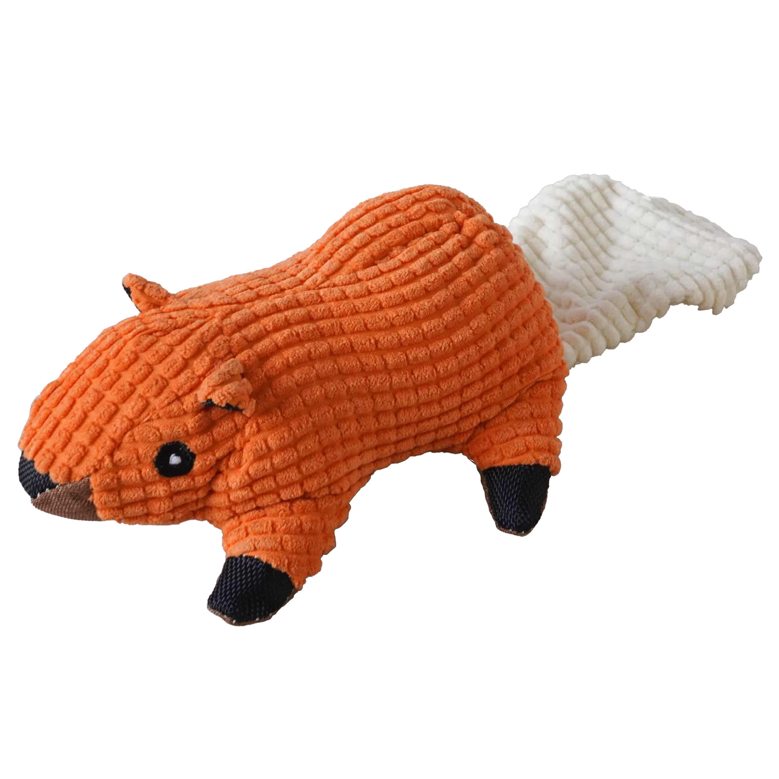 Anna-Kaci Interactive Dog Plush Squirrel Toys, Squeaky Pet Chew Toys for Small Medium Large Dogs & Puppies