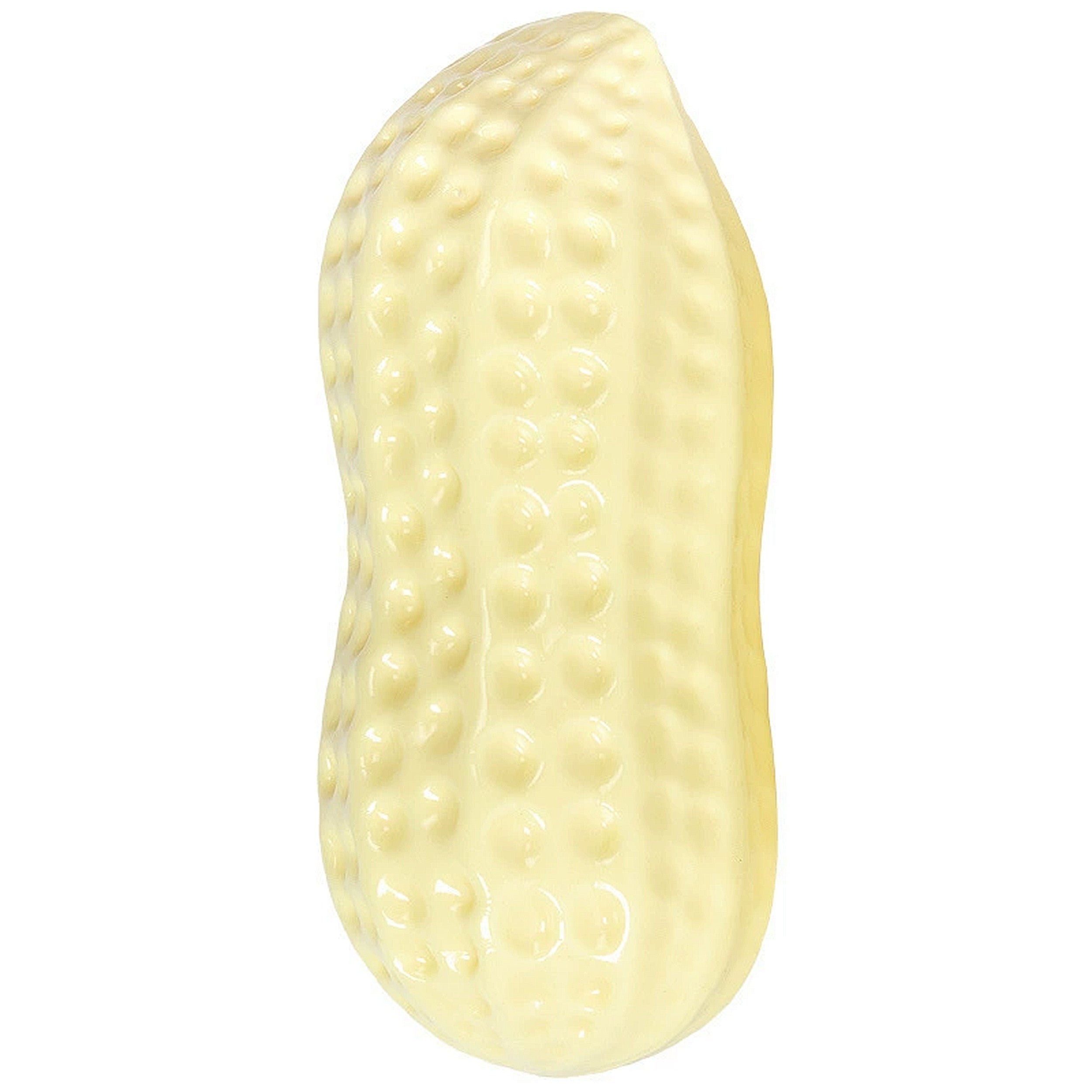 Anna-Kaci Interactive Squeaky Dog Toys for Boredom, Peanut Shaped, Teeth Cleaning Pet Chew Toys