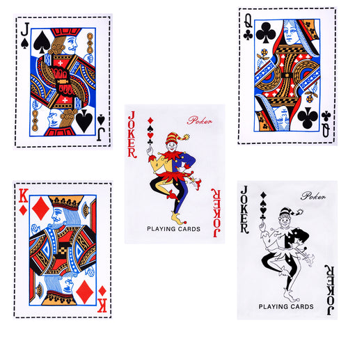 Anna-Kaci Interactive Dog Squeaky Chew Toys for Boredom, Poker Cards Design, Fun Pet Toys